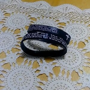 The Lord's Prayer and The Serenity Prayer, Silicone Bracelets